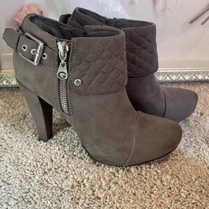 Women’s G by Guess booties.